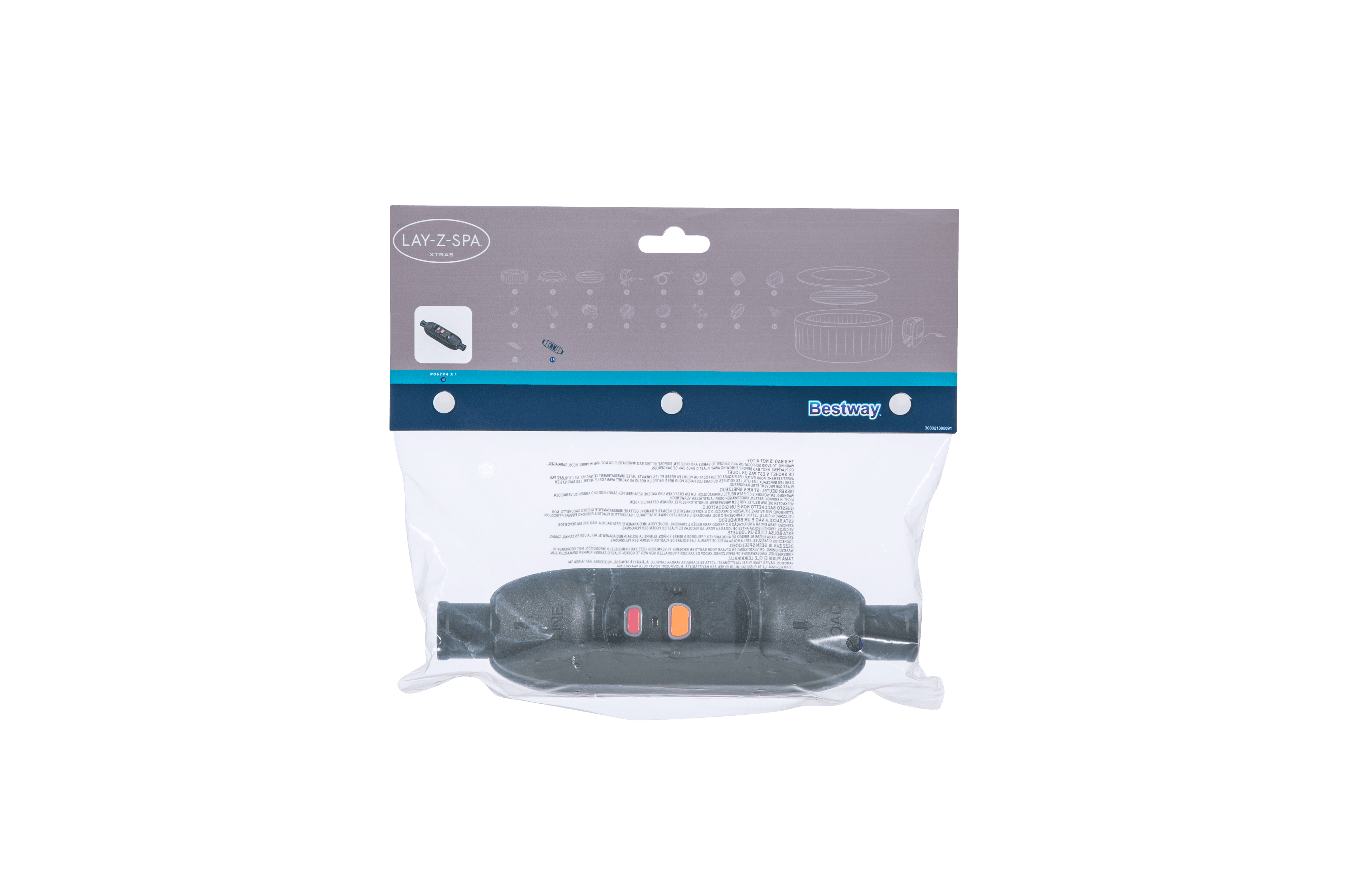 Accessori Dispositivo differenziale portatile per idromassaggi Lay-Z-Spa Bestway 1