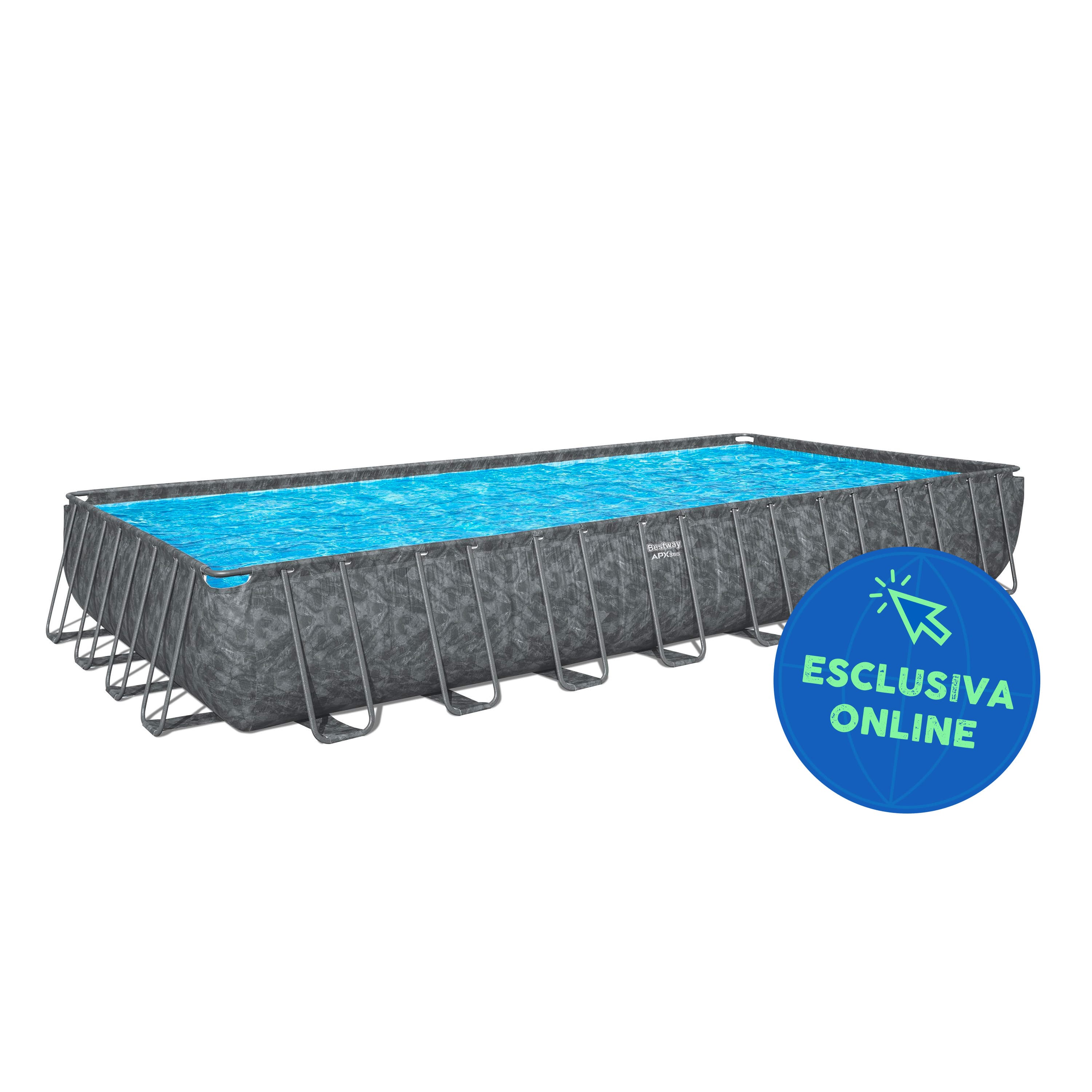 Piscine fuori terra Piscina solo struttura e liner APX 365 da 956x488x132 cm Bestway 1