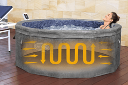 Idromassaggi gonfiabili Lay-Z-Spa Idromassaggio semirigido Lay-Z-Spa Carrara AirJet  4-6 persone Bestway 6