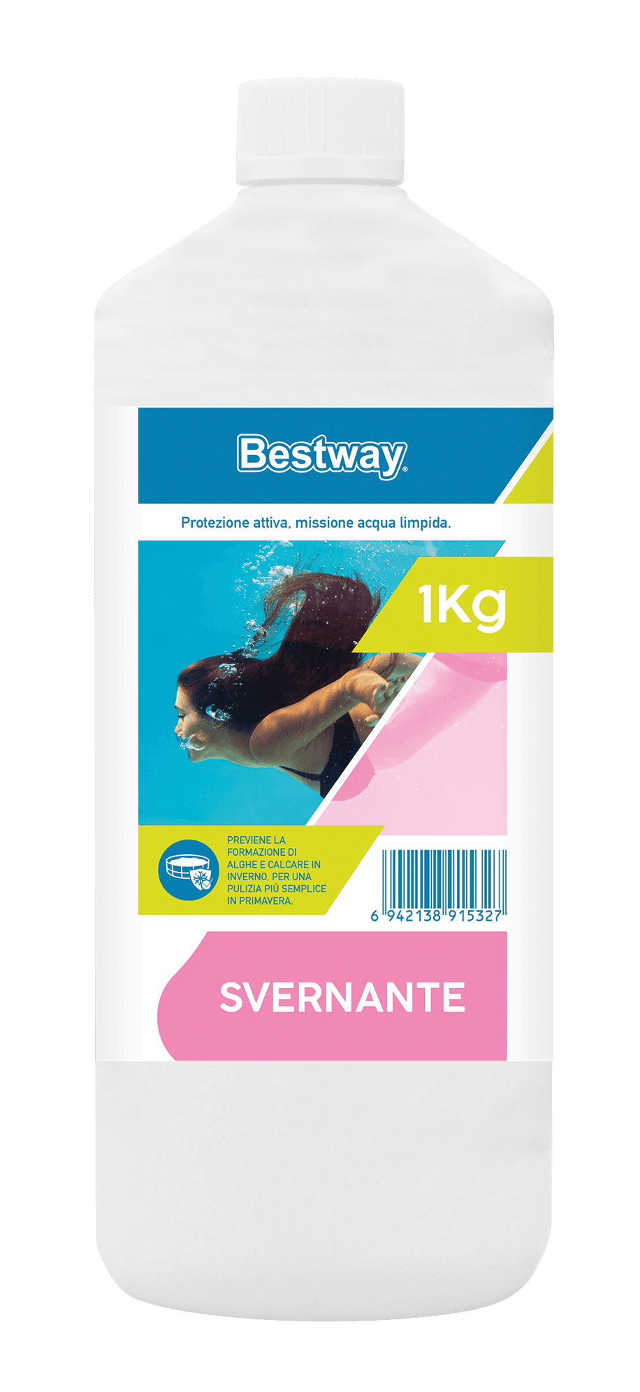 Trattamento chimico dell'acqua Svernante liquido da 1 litro per piscina Bestway 1