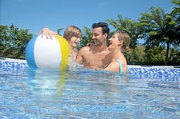 Piscine fuori terra Set piscina da 427x122 cm grigio chiaro Bestway 5