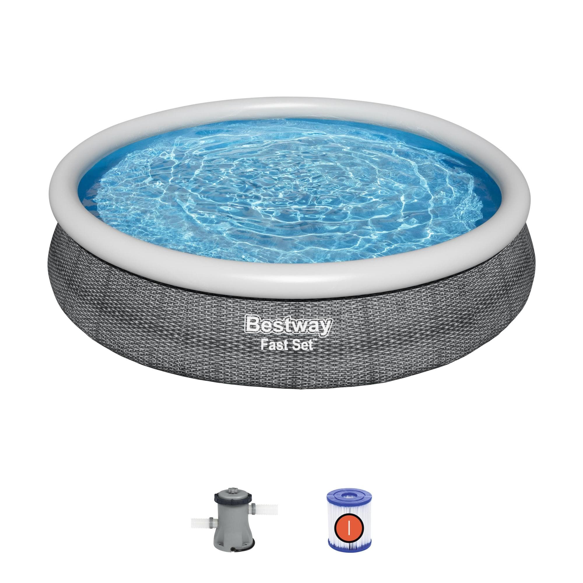 Piscine fuori terra Set piscina gonfiabile Fast Set - 366x76 cm Bestway 1