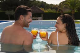 Piscine fuori terra Piscina solo struttura - 412x201x122 cm effetto marmo Bestway 5