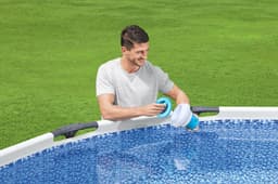 Trattamento chimico dell'acqua Dosatore chimico per cloro con guanto protettivo ChemGuard Bestway 2