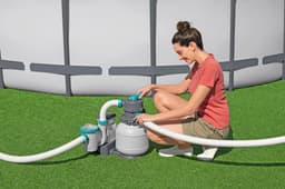 Accessori Piscine e Spa Pompa di filtraggio a sabbia da 6.056 l/h Bestway 3