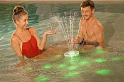 Accessori Piscine e Spa Fontana solare con illuminazione LED Bestway 3