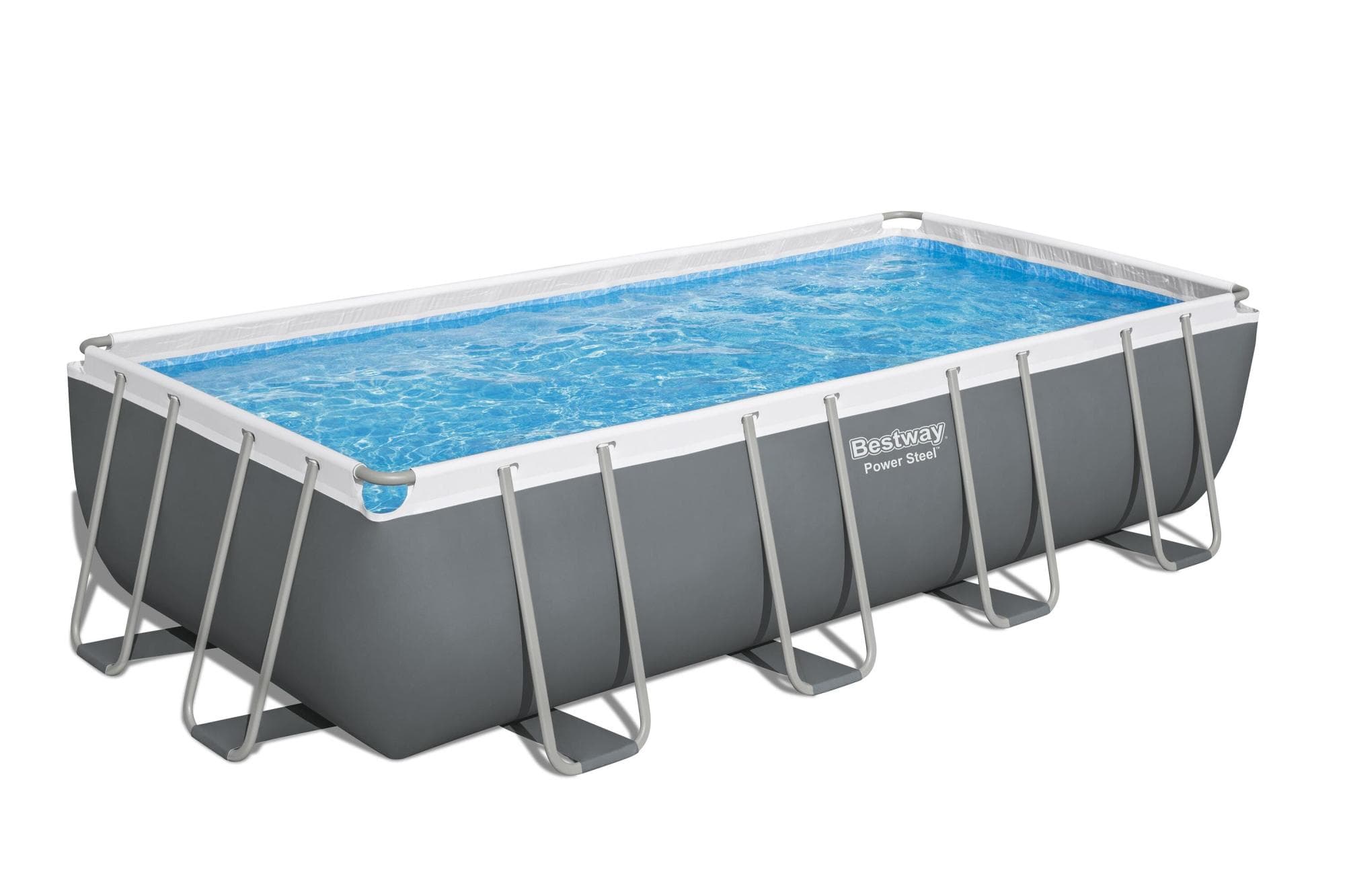 Piscine fuori terra Piscina solo struttura grigio scuro - 549x274x122 cm Bestway 1
