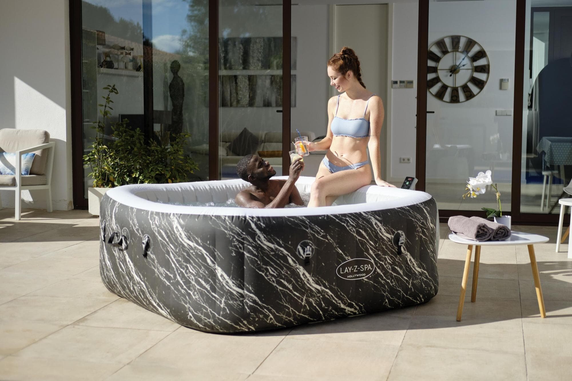 Idromassaggi gonfiabili Lay-Z-Spa Idromassaggio gonfiabile Hollywood Lay-Z-Spa AirJet 4-6 persone Bestway 5