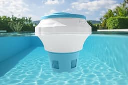 Trattamento chimico dell'acqua Dosatore chimico per cloro con guanto protettivo ChemGuard Bestway 3