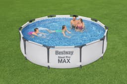 Piscine fuori terra Piscina grigio chiaro da 305x76 cm Bestway 2
