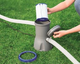 Pompe di filtraggio e Cartucce Filtro a cartuccia tipo II (6 pezzi) Bestway 2