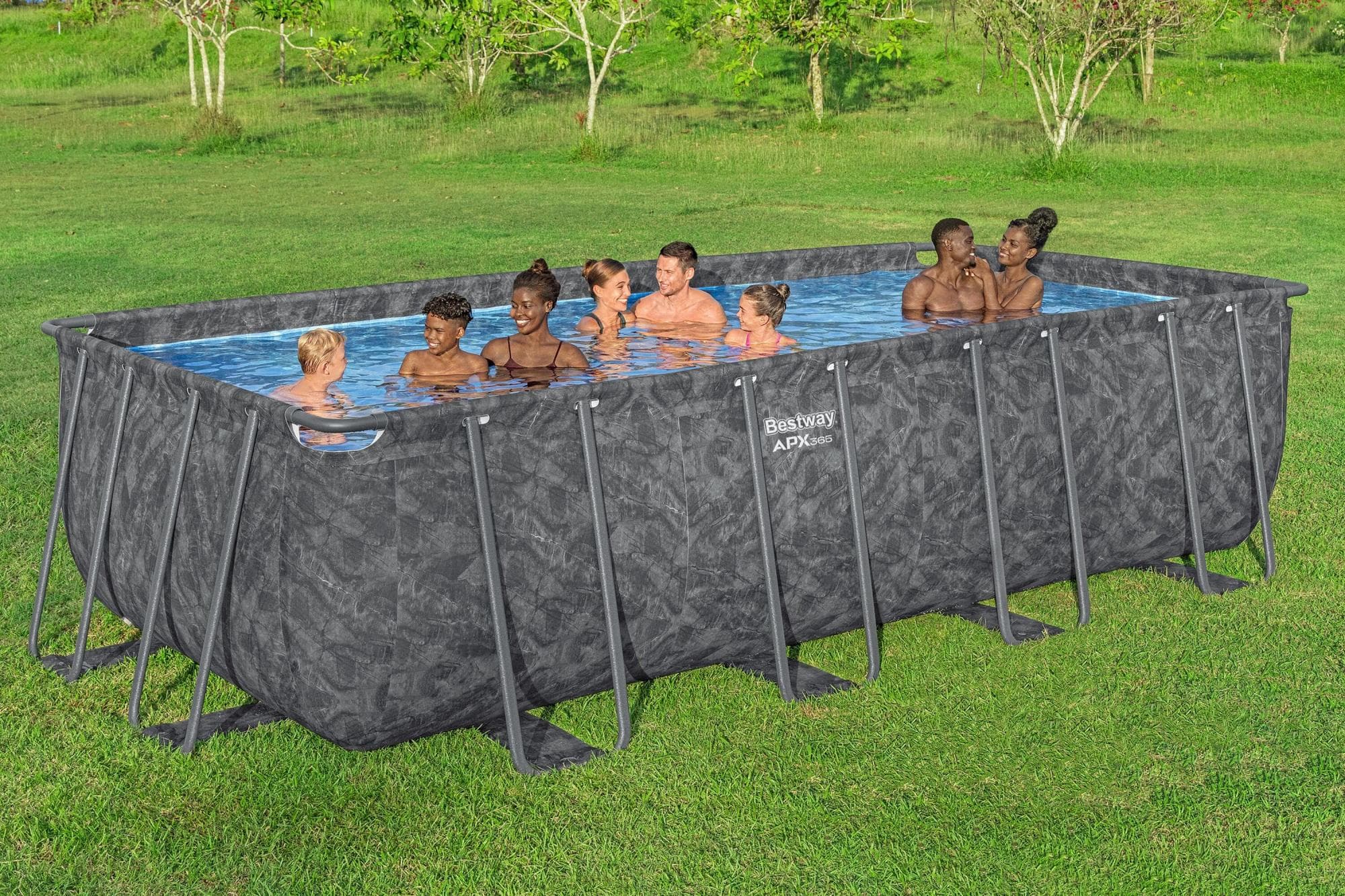Piscine fuori terra Piscina solo struttura e liner APX 365 da 549x274x132 cm Bestway 2