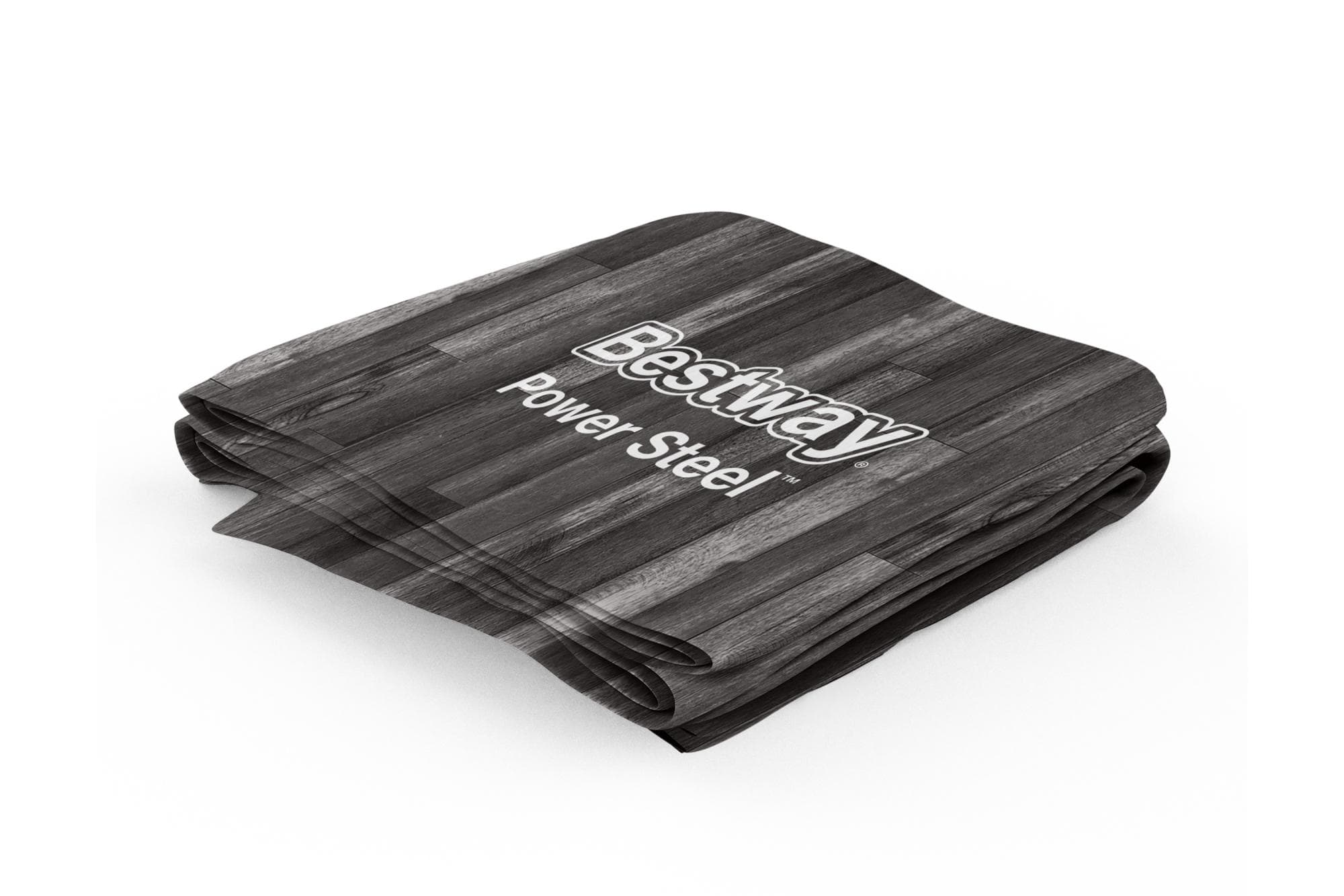 Ricambi Piscine e Spa Liner di ricambio per piscina Power Steel ovale da 610x366x122 cm effetto legno grigio Bestway 1