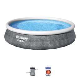Piscine fuori terra Set piscina gonfiabile Fast Set da 396x84 cm Bestway 1