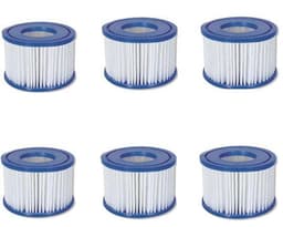 Pompe di filtraggio e Cartucce Cartuccia filtrante tipo VI per idromassaggio Lay-Z-Spa ( 6 pezzi) Bestway 1