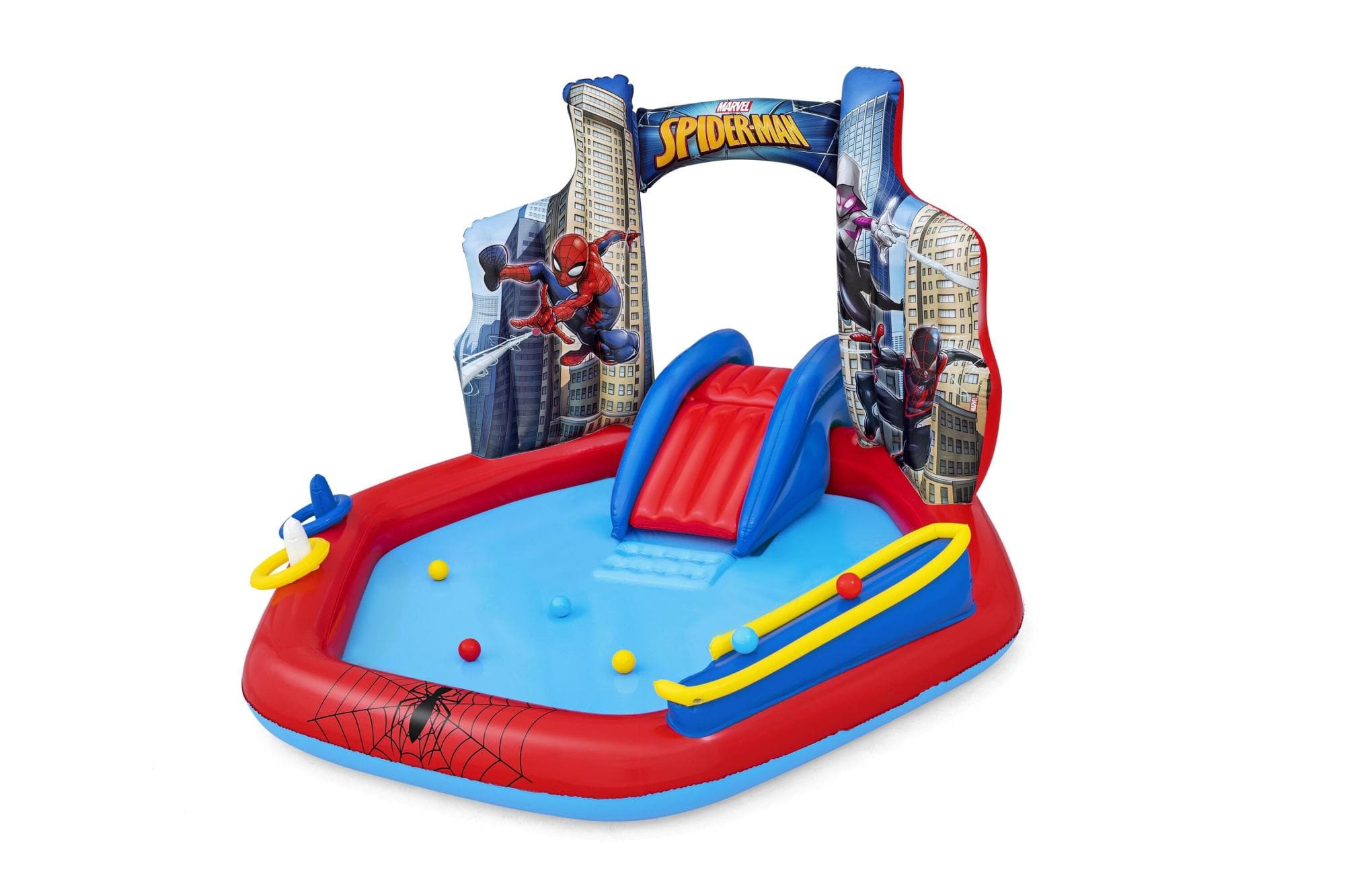 Giochi gonfiabili per bambini Playcenter gonfiabile Spider-Man Bestway 1