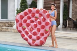 Gonfiabili mare per adulti Materassino gonfiabile Lampone Bestway 4