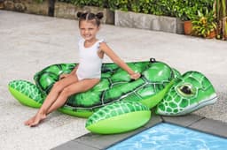 Giochi gonfiabili per bambini Cavalcabile da piscina Tidal Turtle Bestway 5