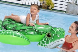 Giochi gonfiabili per bambini Cavalcabile da piscina Tidal Turtle Bestway 7