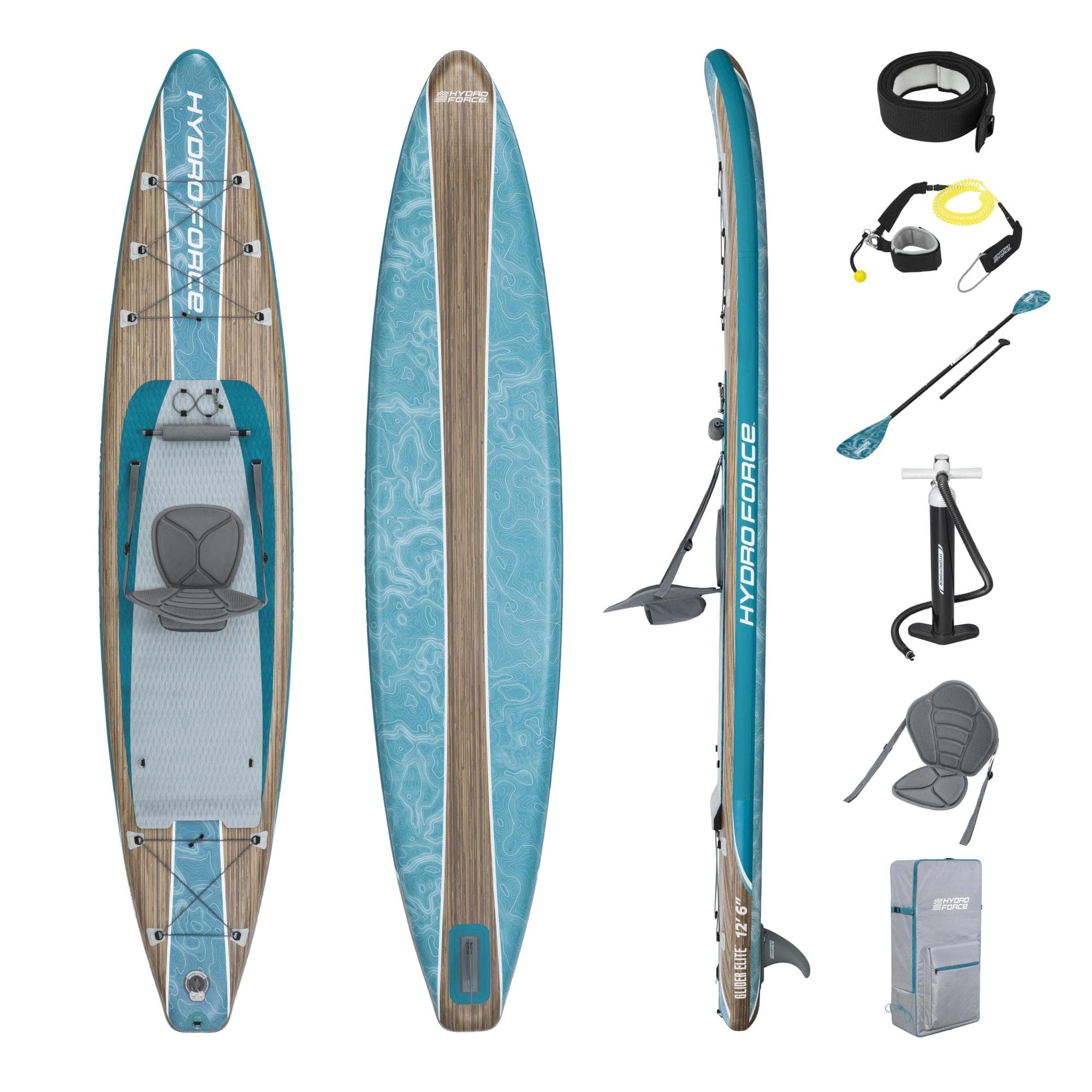 SUP e Kayak gonfiabili SUP e kayak gonfiabile Glider Elite da 381x79x15 cm Bestway 1
