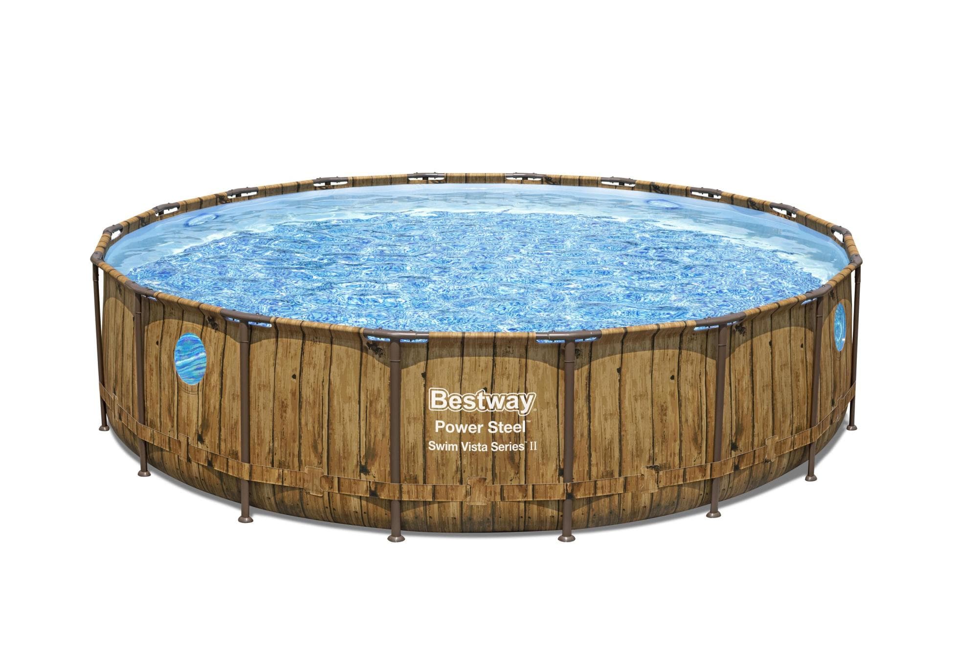 Piscine fuori terra Piscina solo struttura effetto legno - 549x122 cm Bestway 1