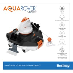 Accessori Piscine e Spa Robot per la pulizia della piscina Aquarover Bestway 7