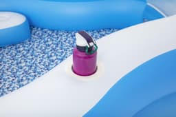 Giochi gonfiabili per bambini Piscina gonfiabile con finestra trasparente da 270x198x51 cm Bestway 9