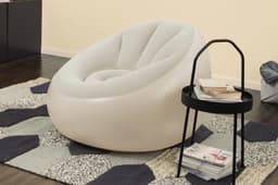 Arredo gonfiabile casa e giardino Pouf gonfiabile grande con luce LED integrata Bestway 4