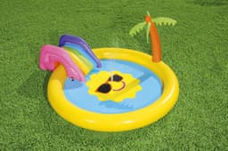 Giochi gonfiabili per bambini Playcenter gonfiabile con scivolo a forma di isola Bestway 7