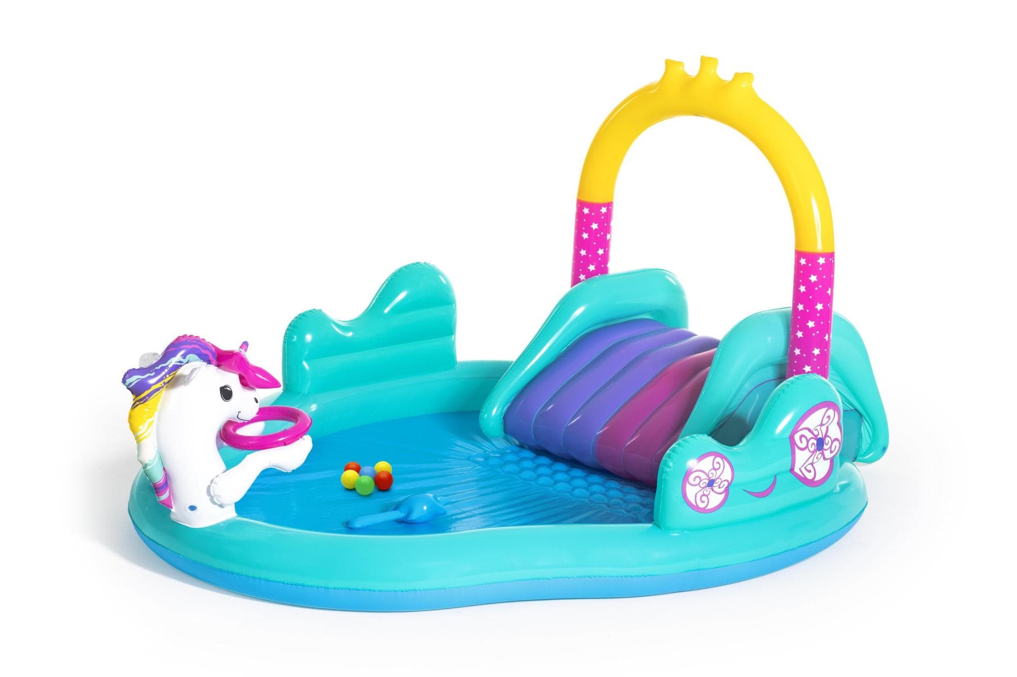 Giochi gonfiabili per bambini Playcenter gonfiabile Magico Unicorno Bestway 1