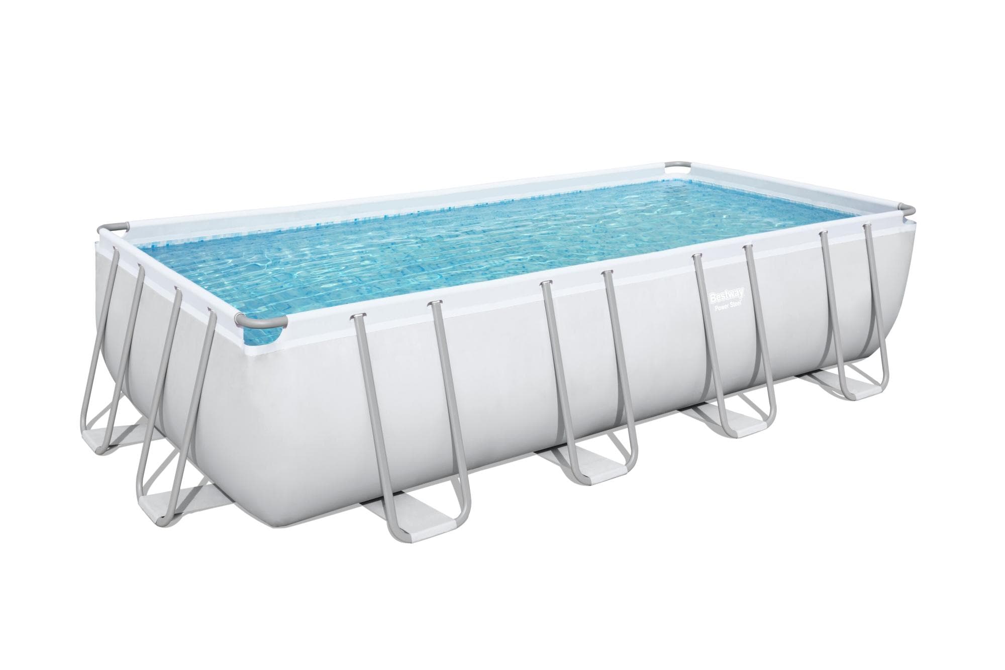 Piscine fuori terra Set piscina grigio chiaro da 549x274x122 cm Bestway 2