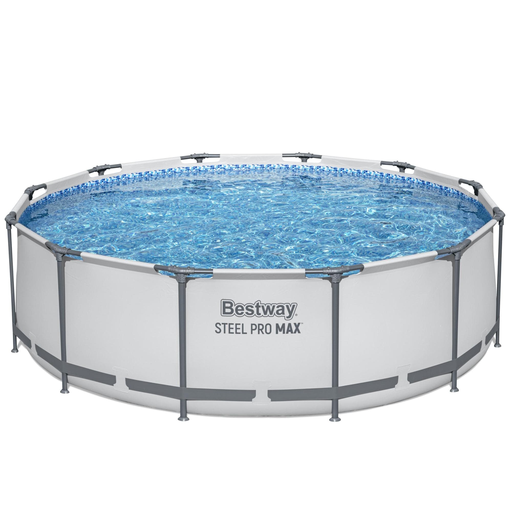Piscine fuori terra Piscina solo struttura grigio chiaro - 366x100 cm Bestway 1