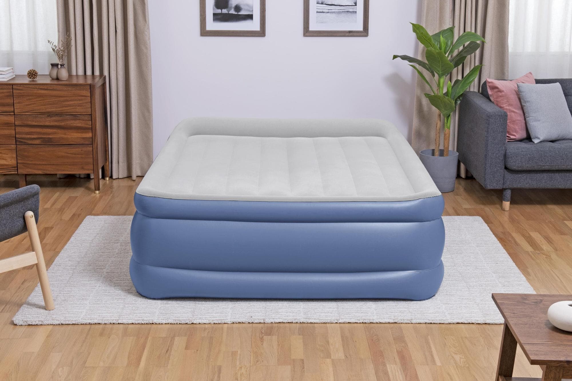 Materassi gonfiabili Materasso gonfiabile matrimoniale da 203x152x56 cm in Tritech Bestway 1