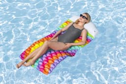 Gonfiabili mare per adulti Materassino gonfiabile Rainbow Dreams Bestway 2