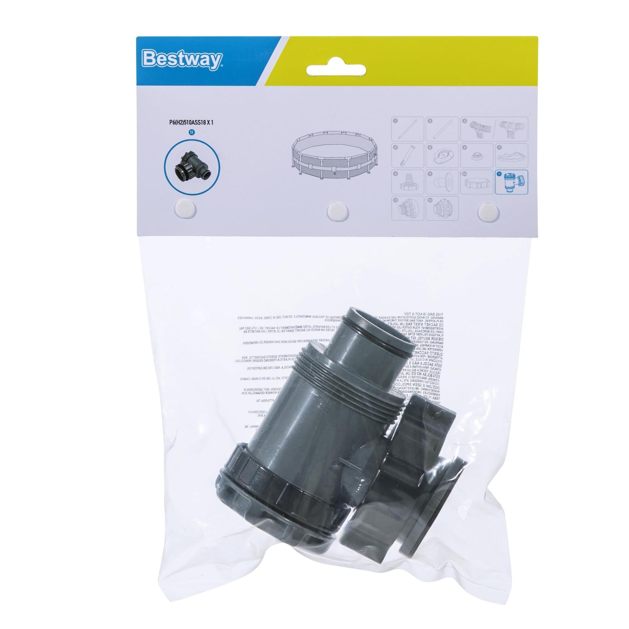 Ricambi piscine fuori terra Kit di valvole per collegamento per piscina fuori terra Bestway 1