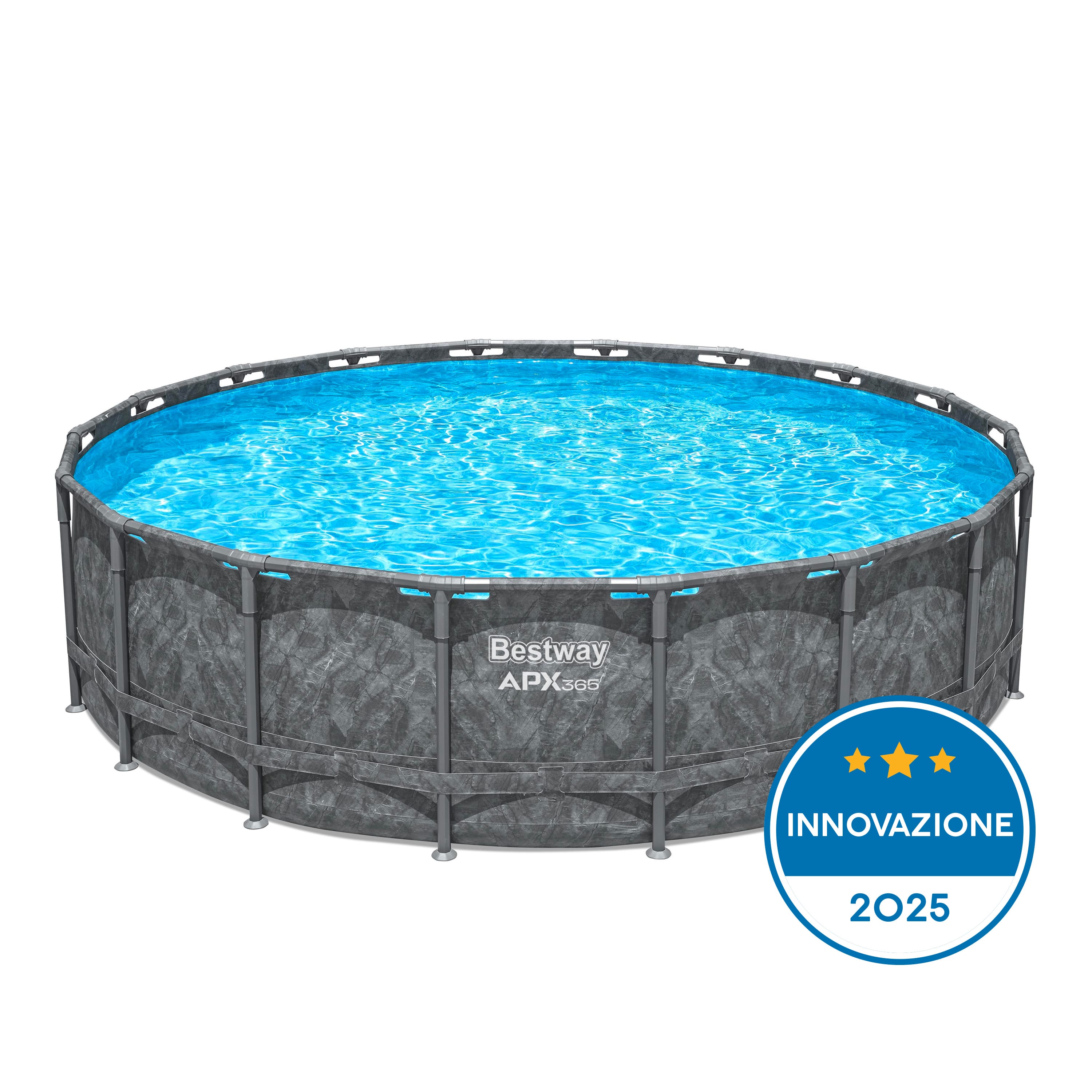 Piscine fuori terra Piscina solo struttura e liner APX 365 da 549x132 cm Bestway 1