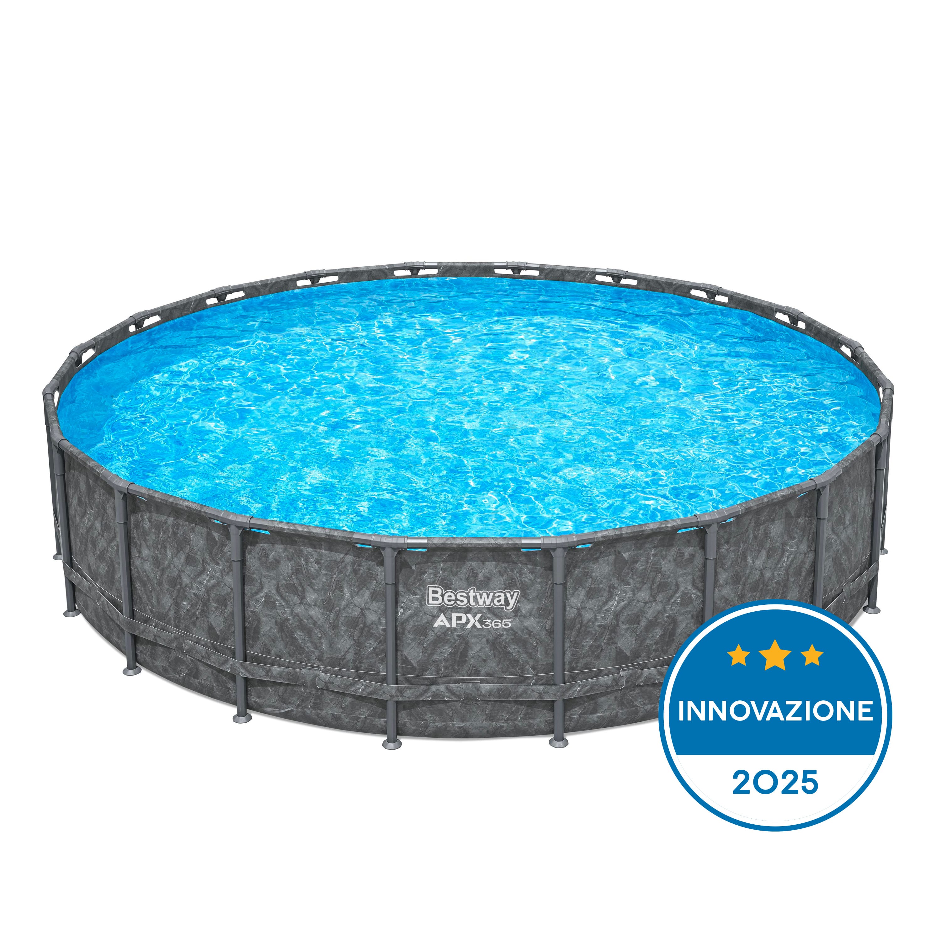 Piscine fuori terra Piscina solo struttura e liner APX 365 da 610x132 cm Bestway 1