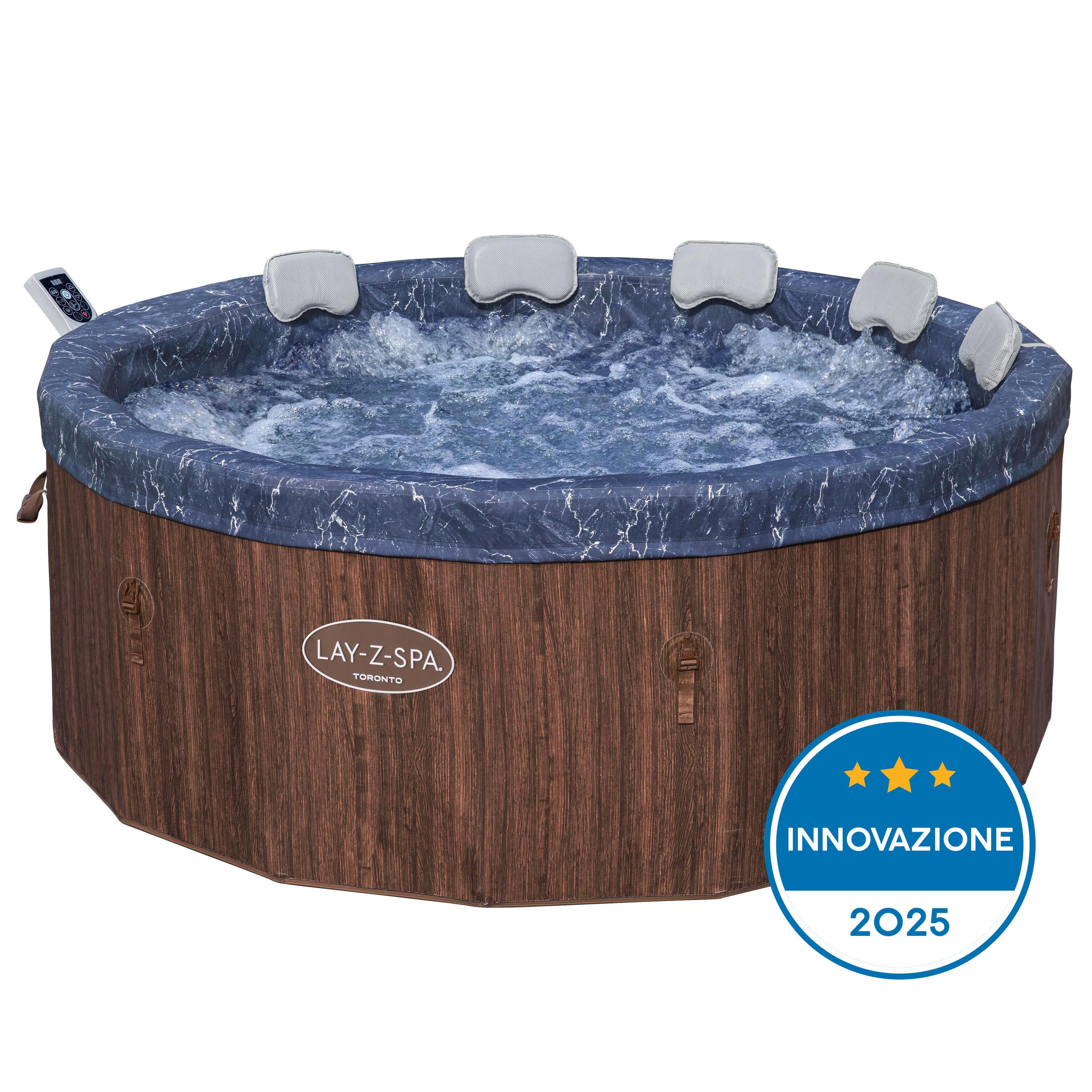 Idromassaggi gonfiabili Lay-Z-Spa Idromassaggio semirigido Lay-Z-Spa Toronto AirJet 5-7 persone Bestway 1