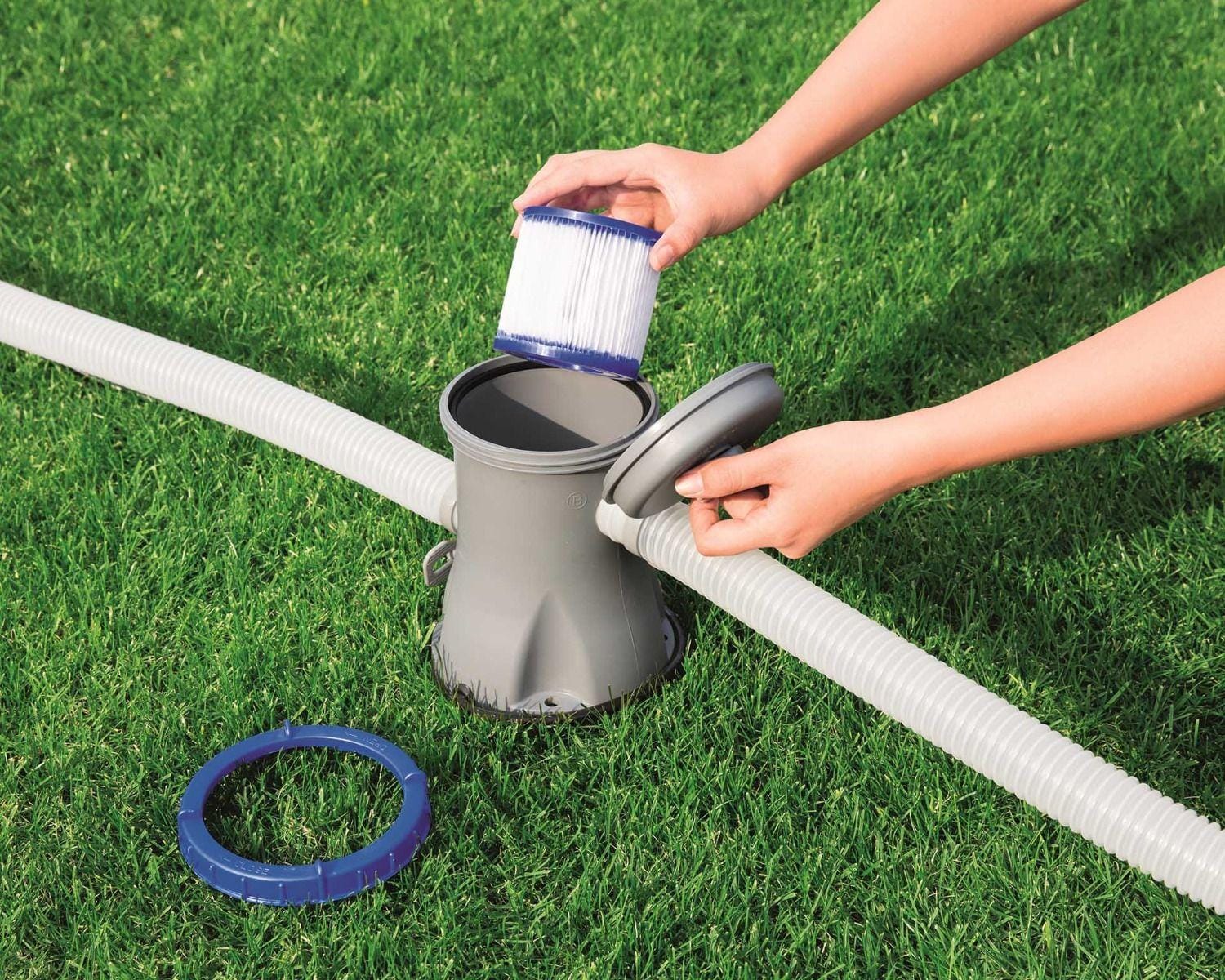 Pompe di filtraggio e Cartucce Filtro a cartuccia tipo I (6 pezzi) Bestway 1