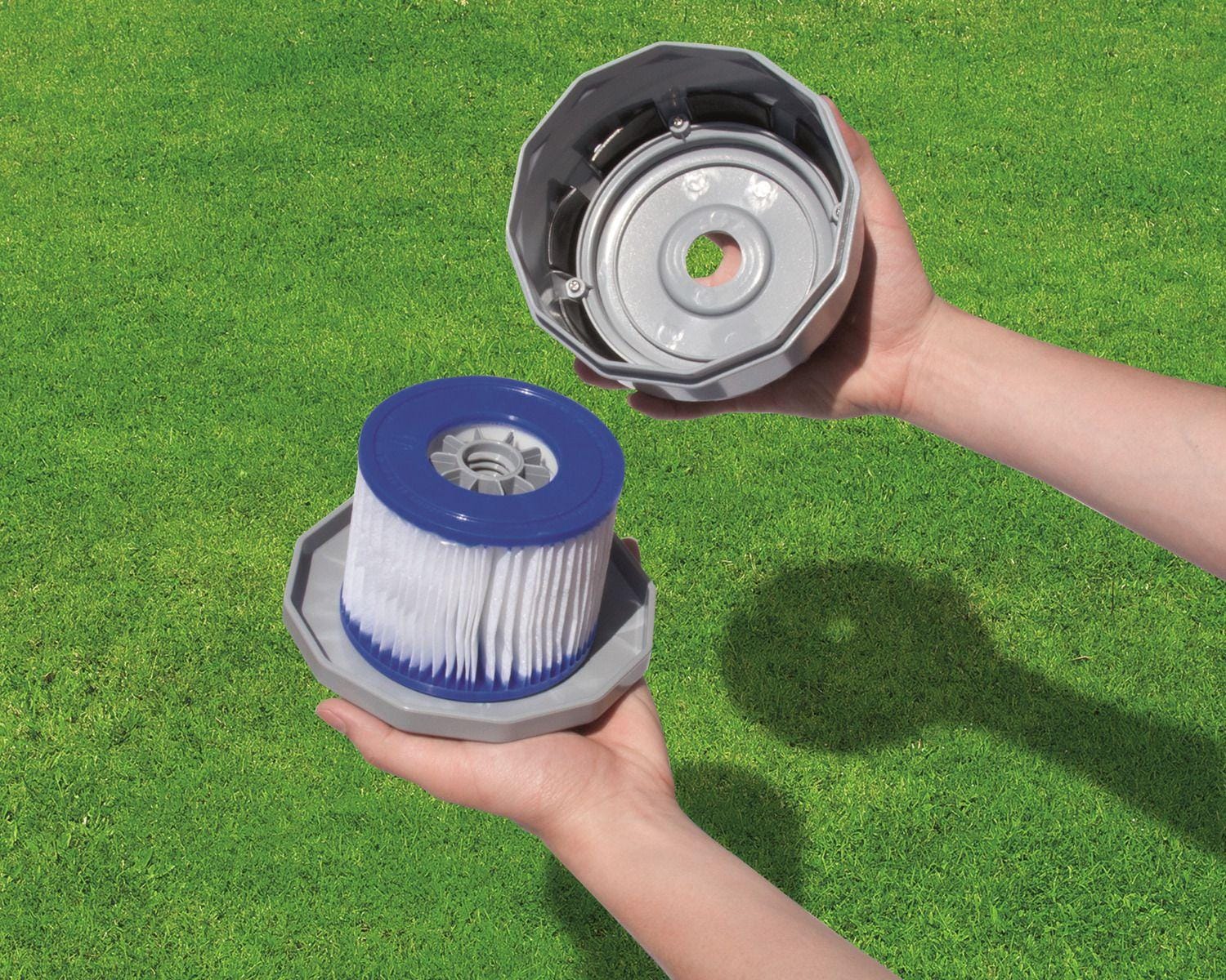 Pompe di filtraggio e Cartucce Cartuccia filtrante tipo VI per idromassaggio Lay-Z-Spa ( 6 pezzi) Bestway 1