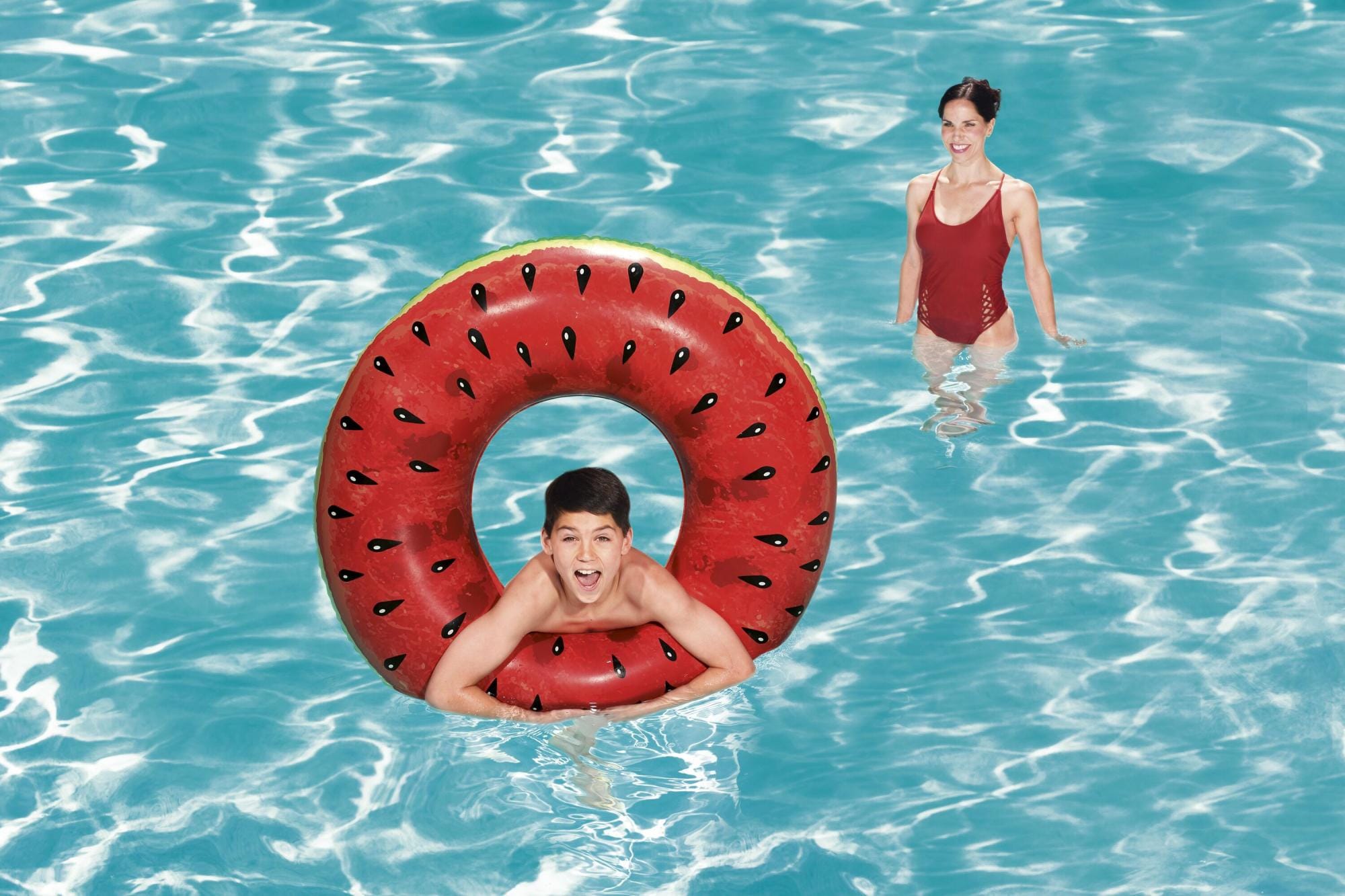 Gonfiabili mare per adulti Ciambella gonfiabile Anguria Bestway 1
