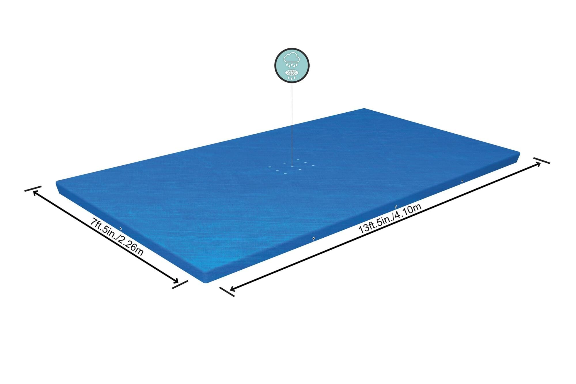 Coperture e Tappetini Copertura per piscina rettangolare da 400x211 cm Bestway 1