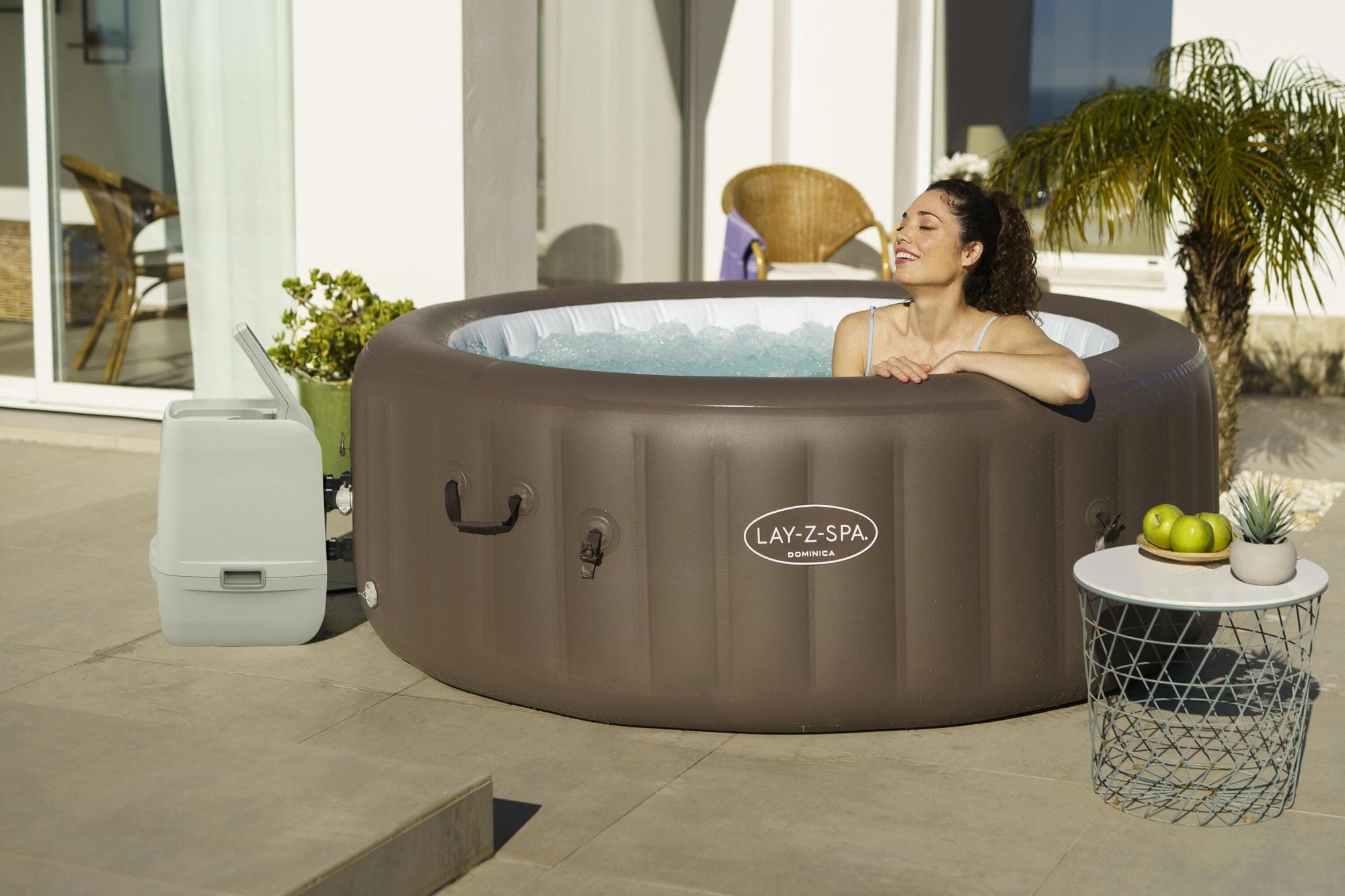 Idromassaggi gonfiabili Lay-Z-Spa Idromassaggio gonfiabile Lay-Z-Spa Dominica HydroJet 4-6 persone Bestway 1
