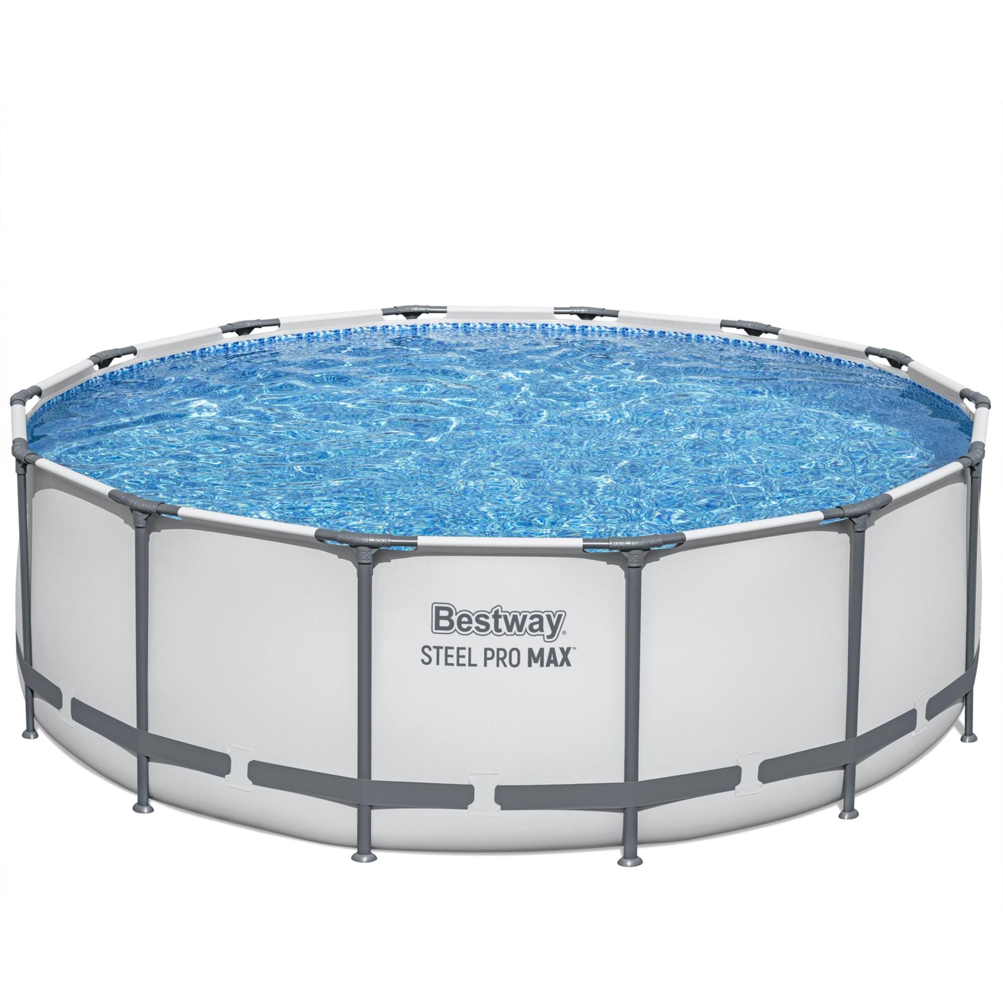Piscine fuori terra Piscina solo struttura grigio chiaro - 427x122 cm Bestway 1