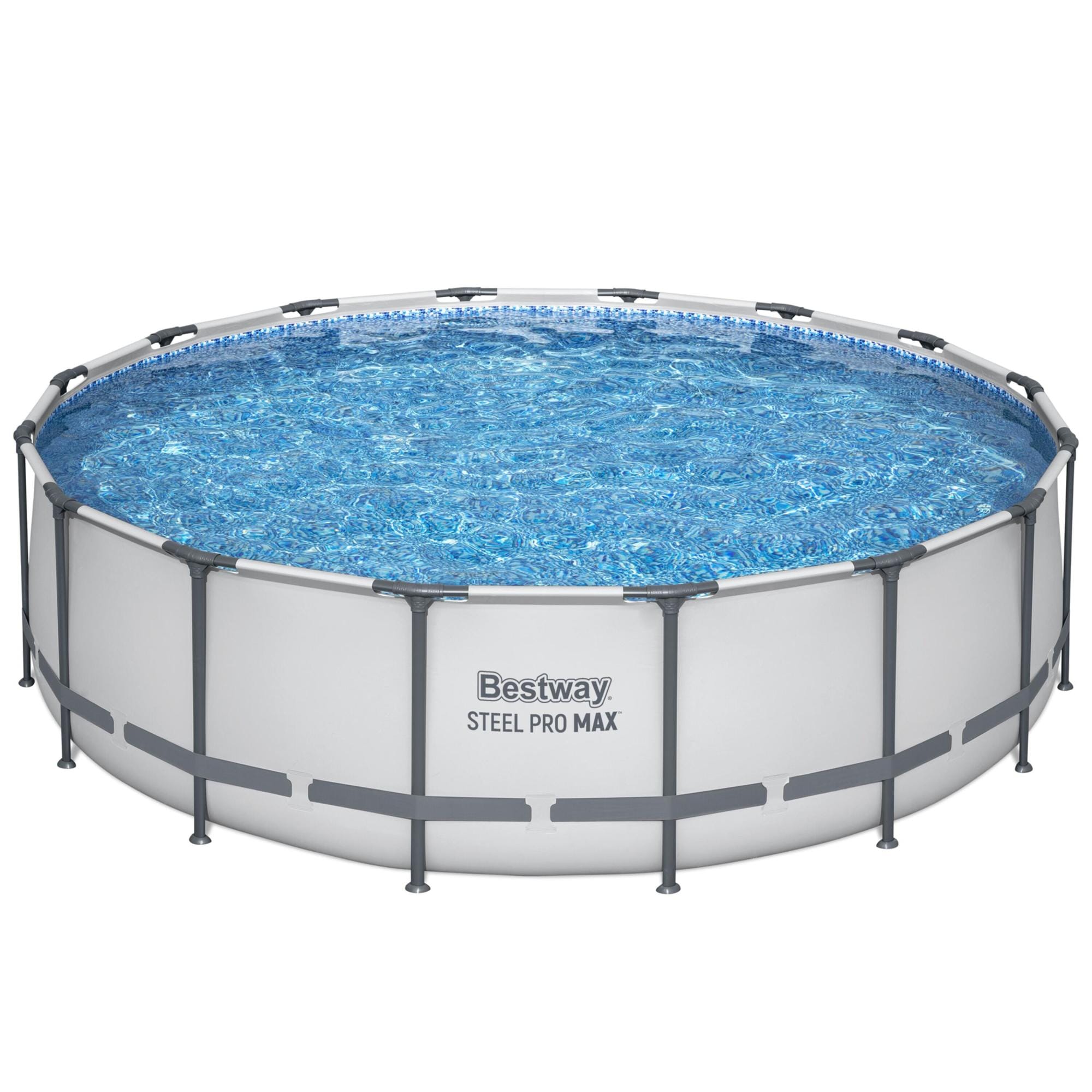 Piscine fuori terra Piscina solo struttura grigio chiaro - 488x122 cm Bestway 1