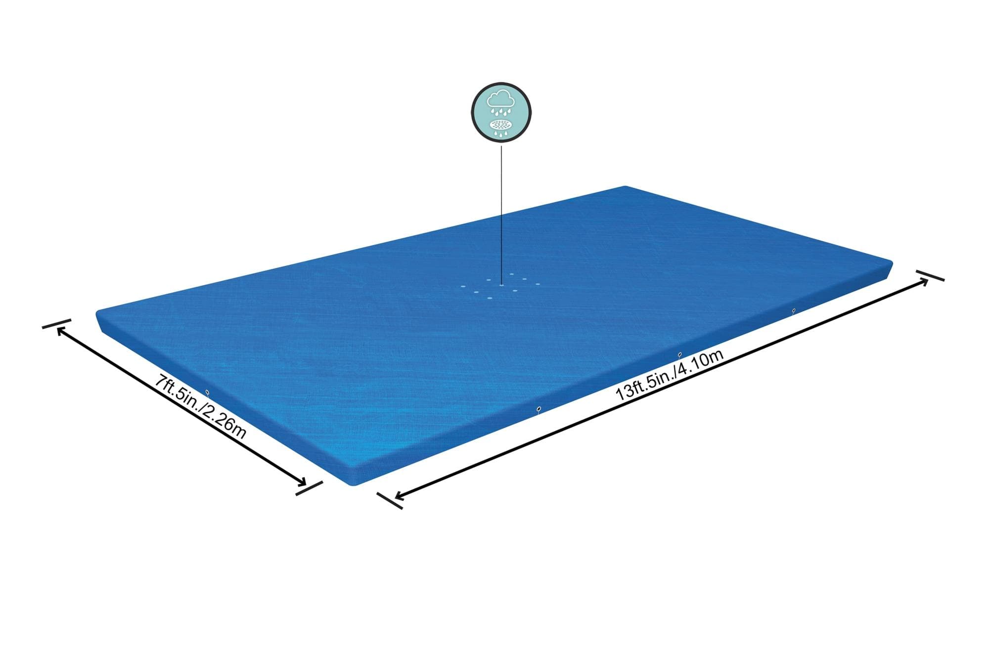 Accessori Copertura per piscina fuori terra rettangolare da 400x211 cm Bestway 1