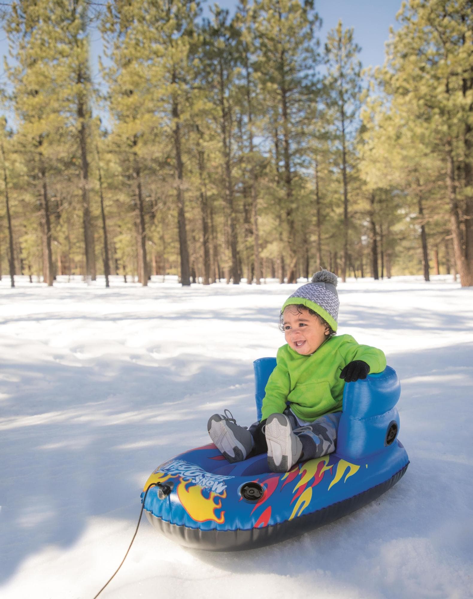 Giochi gonfiabili per bambini Slittino gonfiabile Flurryz Child Sled Bestway 1