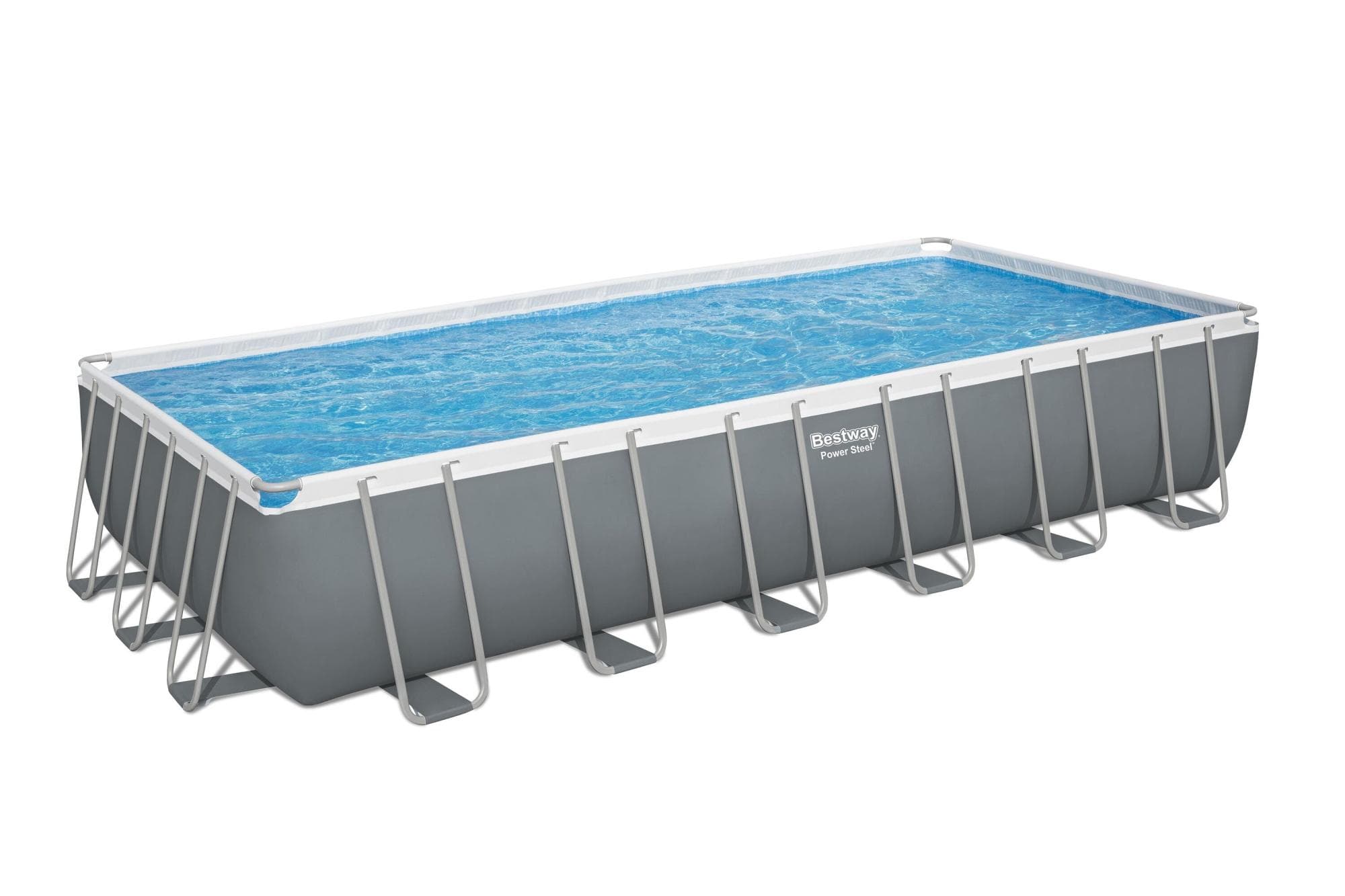 Piscine fuori terra Piscina solo struttura grigio scuro - 732x366x132 cm Bestway 1