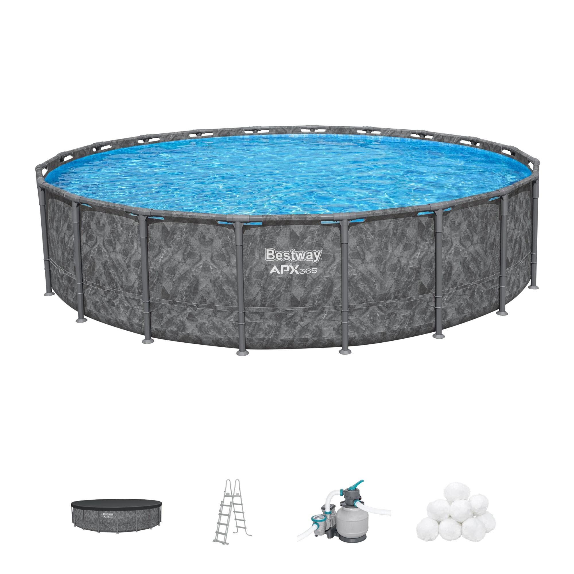 Piscine fuori terra Set piscina APX 365 da 610x132 cm Bestway 1